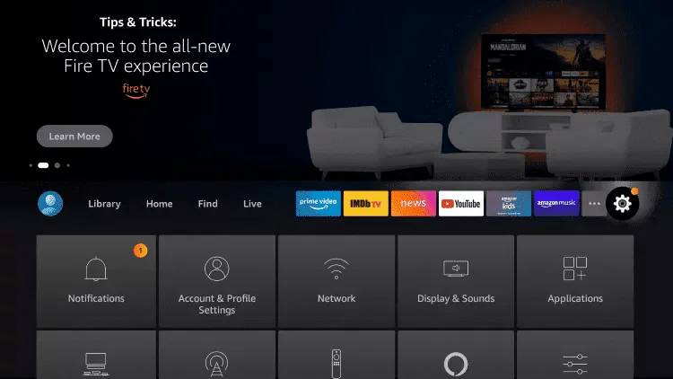 Installation Orca TV Fire Stick - Étape 7