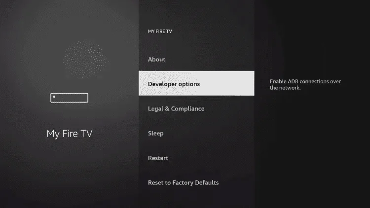 Installation Orca TV Fire Stick - Étape 9