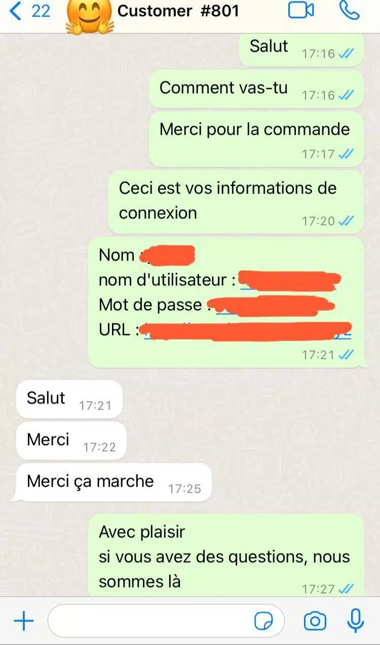 Avis Orca TV France - Support réactif 24h/24